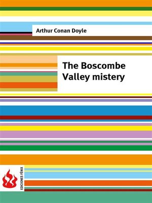 cover image of The Boscombe Valley mistery (low cost). Limited edition